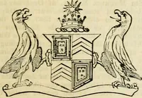 An illustration from A genealogical and heraldic history of the commoners of Great Britain and Ireland, enjoying territorial possessions or high official rank; but univested with heritable honours (1838)