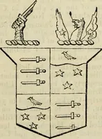 An illustration from A genealogical and heraldic history of the commoners of Great Britain and Ireland, enjoying territorial possessions or high official rank; but univested with heritable honours (1838)