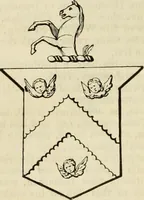 An illustration from A genealogical and heraldic history of the commoners of Great Britain and Ireland, enjoying territorial possessions or high official rank; but univested with heritable honours (1838)
