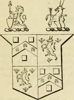 An illustration from A genealogical and heraldic history of the commoners of Great Britain and Ireland, enjoying territorial possessions or high official rank; but univested with heritable honours (1838)