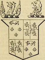An illustration from A genealogical and heraldic history of the commoners of Great Britain and Ireland, enjoying territorial possessions or high official rank; but univested with heritable honours (1838)