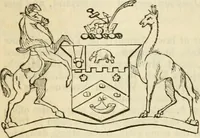 An illustration from A genealogical and heraldic history of the commoners of Great Britain and Ireland, enjoying territorial possessions or high official rank; but univested with heritable honours (1838)