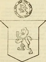 An illustration from A genealogical and heraldic history of the commoners of Great Britain and Ireland, enjoying territorial possessions or high official rank; but univested with heritable honours (1838)
