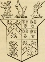 An illustration from A genealogical and heraldic history of the commoners of Great Britain and Ireland, enjoying territorial possessions or high official rank; but univested with heritable honours (1838)