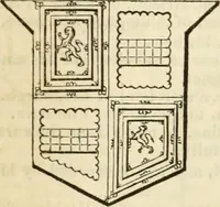 An illustration from A genealogical and heraldic history of the commoners of Great Britain and Ireland, enjoying territorial possessions or high official rank; but univested with heritable honours (1838)