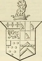An illustration from A genealogical and heraldic history of the commoners of Great Britain and Ireland, enjoying territorial possessions or high official rank; but univested with heritable honours (1838)