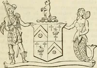 An illustration from A genealogical and heraldic history of the commoners of Great Britain and Ireland, enjoying territorial possessions or high official rank; but univested with heritable honours (1838)