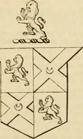 An illustration from A genealogical and heraldic history of the commoners of Great Britain and Ireland, enjoying territorial possessions or high official rank; but univested with heritable honours (1838)