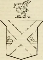 An illustration from A genealogical and heraldic history of the commoners of Great Britain and Ireland, enjoying territorial possessions or high official rank; but univested with heritable honours (1838)