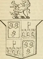 An illustration from A genealogical and heraldic history of the commoners of Great Britain and Ireland, enjoying territorial possessions or high official rank; but univested with heritable honours (1838)