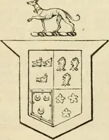 An illustration from A genealogical and heraldic history of the commoners of Great Britain and Ireland, enjoying territorial possessions or high official rank; but univested with heritable honours (1838)