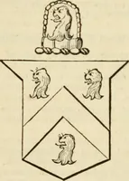 An illustration from A genealogical and heraldic history of the commoners of Great Britain and Ireland, enjoying territorial possessions or high official rank; but univested with heritable honours (1838)