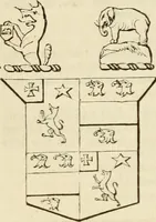 An illustration from A genealogical and heraldic history of the commoners of Great Britain and Ireland, enjoying territorial possessions or high official rank; but univested with heritable honours (1838)