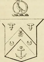 An illustration from A genealogical and heraldic history of the commoners of Great Britain and Ireland, enjoying territorial possessions or high official rank; but univested with heritable honours (1838)
