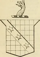 An illustration from A genealogical and heraldic history of the commoners of Great Britain and Ireland, enjoying territorial possessions or high official rank; but univested with heritable honours (1838)