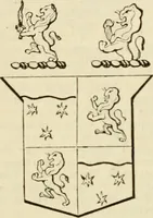 An illustration from A genealogical and heraldic history of the commoners of Great Britain and Ireland, enjoying territorial possessions or high official rank; but univested with heritable honours (1838)