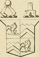 An illustration from A genealogical and heraldic history of the commoners of Great Britain and Ireland, enjoying territorial possessions or high official rank; but univested with heritable honours (1838)