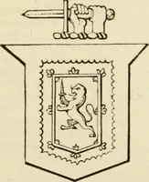 An illustration from A genealogical and heraldic history of the commoners of Great Britain and Ireland, enjoying territorial possessions or high official rank; but univested with heritable honours (1838)