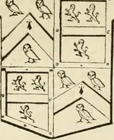 An illustration from A genealogical and heraldic history of the commoners of Great Britain and Ireland, enjoying territorial possessions or high official rank; but univested with heritable honours (1838)