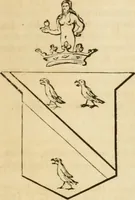 An illustration from A genealogical and heraldic history of the commoners of Great Britain and Ireland, enjoying territorial possessions or high official rank; but univested with heritable honours (1838)