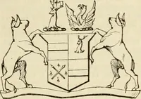 An illustration from A genealogical and heraldic history of the commoners of Great Britain and Ireland, enjoying territorial possessions or high official rank; but univested with heritable honours (1838)