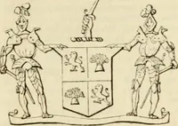 An illustration from A genealogical and heraldic history of the commoners of Great Britain and Ireland, enjoying territorial possessions or high official rank; but univested with heritable honours (1838)