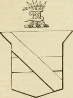 An illustration from A genealogical and heraldic history of the commoners of Great Britain and Ireland, enjoying territorial possessions or high official rank; but univested with heritable honours (1838)