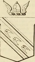 An illustration from A genealogical and heraldic history of the commoners of Great Britain and Ireland, enjoying territorial possessions or high official rank; but univested with heritable honours (1838)
