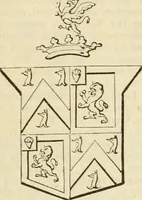 An illustration from A genealogical and heraldic history of the commoners of Great Britain and Ireland, enjoying territorial possessions or high official rank; but univested with heritable honours (1838)