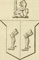 An illustration from A genealogical and heraldic history of the commoners of Great Britain and Ireland, enjoying territorial possessions or high official rank; but univested with heritable honours (1838)