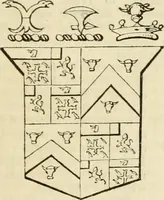 An illustration from A genealogical and heraldic history of the commoners of Great Britain and Ireland, enjoying territorial possessions or high official rank; but univested with heritable honours (1838)