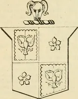 An illustration from A genealogical and heraldic history of the commoners of Great Britain and Ireland, enjoying territorial possessions or high official rank; but univested with heritable honours (1838)