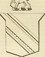 An illustration from A genealogical and heraldic history of the commoners of Great Britain and Ireland, enjoying territorial possessions or high official rank; but univested with heritable honours (1838)