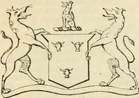 An illustration from A genealogical and heraldic history of the commoners of Great Britain and Ireland, enjoying territorial possessions or high official rank; but univested with heritable honours (1838)
