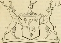 An illustration from A genealogical and heraldic history of the commoners of Great Britain and Ireland, enjoying territorial possessions or high official rank; but univested with heritable honours (1838)