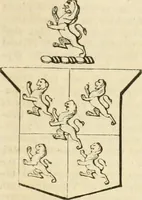 An illustration from A genealogical and heraldic history of the commoners of Great Britain and Ireland, enjoying territorial possessions or high official rank; but univested with heritable honours (1838)