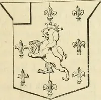 An illustration from A genealogical and heraldic history of the commoners of Great Britain and Ireland, enjoying territorial possessions or high official rank; but univested with heritable honours (1838)