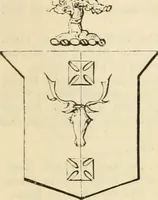 An illustration from A genealogical and heraldic history of the commoners of Great Britain and Ireland, enjoying territorial possessions or high official rank; but univested with heritable honours (1838)