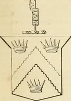 An illustration from A genealogical and heraldic history of the commoners of Great Britain and Ireland, enjoying territorial possessions or high official rank; but univested with heritable honours (1838)