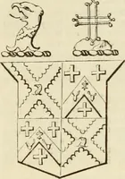 An illustration from A genealogical and heraldic history of the commoners of Great Britain and Ireland, enjoying territorial possessions or high official rank; but univested with heritable honours (1838)