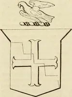 An illustration from A genealogical and heraldic history of the commoners of Great Britain and Ireland, enjoying territorial possessions or high official rank; but univested with heritable honours (1838)