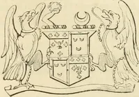 An illustration from A genealogical and heraldic history of the commoners of Great Britain and Ireland, enjoying territorial possessions or high official rank; but univested with heritable honours (1838)