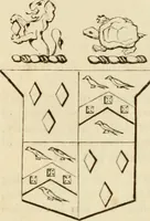 An illustration from A genealogical and heraldic history of the commoners of Great Britain and Ireland, enjoying territorial possessions or high official rank; but univested with heritable honours (1838)