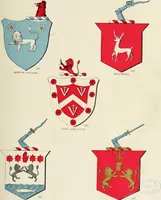 An illustration from A genealogical history of Irish families : with their crests and armorial bearings (1895)