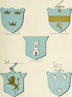 An illustration from A genealogical history of Irish families : with their crests and armorial bearings (1895)