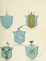 An illustration from A genealogical history of Irish families : with their crests and armorial bearings (1895)