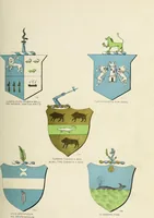 An illustration from A genealogical history of Irish families : with their crests and armorial bearings (1895)