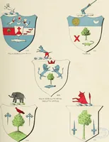 An illustration from A genealogical history of Irish families : with their crests and armorial bearings (1895)