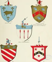 An illustration from A genealogical history of Irish families : with their crests and armorial bearings (1895)
