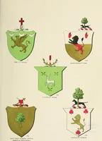 An illustration from A genealogical history of Irish families : with their crests and armorial bearings (1895)